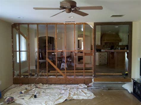 Forrest Hart This Week Removing A Load Bearing Wall For More Openess