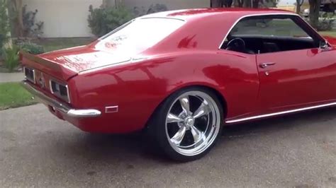 1968 Victory Red Camaro Youtube