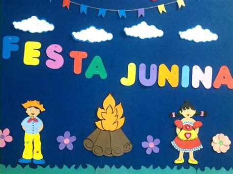Cartaz Festa Junina | Decorações de sala de aula, Festa, Cartaz festa