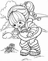 Coloring Rainbow Brite Pages Color Printable Bright Sheets Book Print Sheet Characters Kids Cartoon sketch template