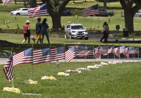 Veterans Day Observances At Punchbowl Hawaii State Veterans Cemetery