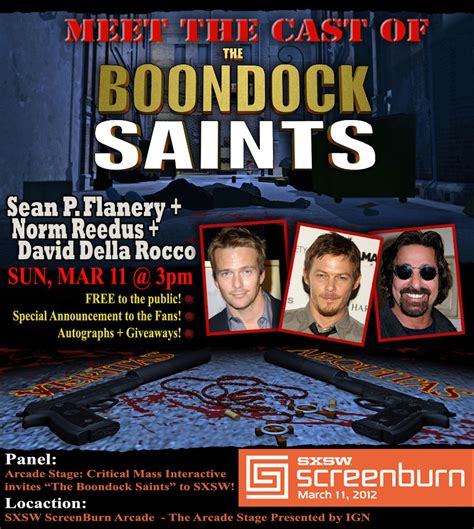 Sxsw 2012 Meet The Boondock Saints Sean Patrick Flanery Norman