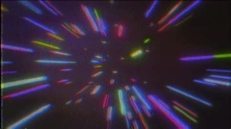 4k Abstract Vhs Retro Cosmic Background Motion Graphics Videohive