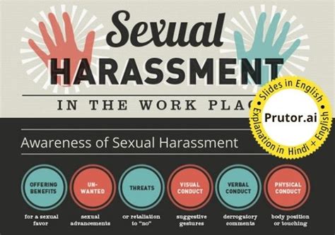 All About Prevention Of Sexual Harassment Posh At Workplace M