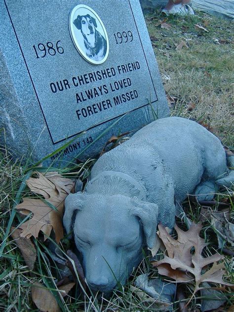 Sleeping Pet Cemetery Pet Cemetary Cemetery Statues