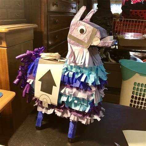 DIY Fortnite Llama piñata | 7th birthday, Pinata, Party night
