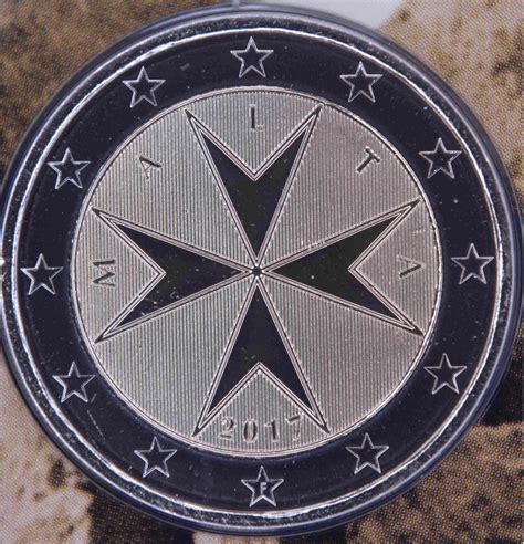 Malta 2 Euro Münze 2017 Euro Muenzentv Der Online Euromünzen Katalog