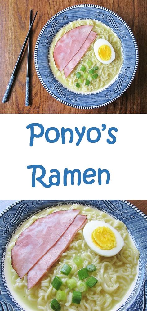 Ponyos Ramen Alisons Wonderland Recipes
