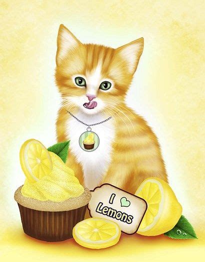 Lemon Cupcake Kitten By Melissa Dawn Pretty Cats Beautiful Cats Cute