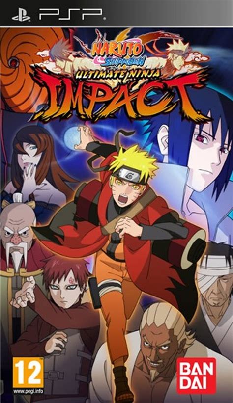 Naruto Shippuden Ultimate Ninja Impact Essentials Psp Games