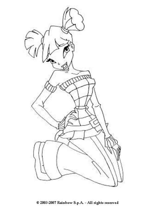 21+ Coloriage Des Winx Ã Imprimer | Color Info