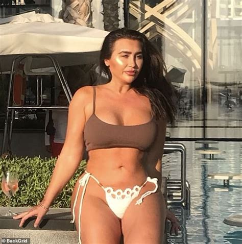 Lauren Goodger Shows Off Her Curves In Brown Bikini Top During Sun Soaked Dubai
