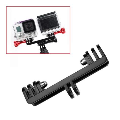 Gopro Mount To Dual Mount Converter Adapter Screw For 2 Gopro Cameras