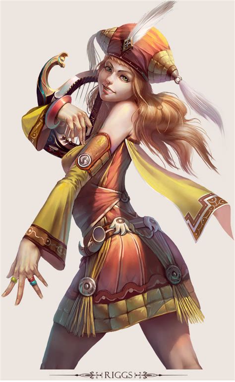 Mmo Game Character Design Riggs By Yuchenghong On Deviantart