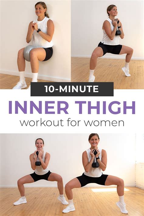 The Minute Inner Thigh Workout Is Great For Women To Do In Less Than