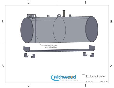 Nithwood Fuel Tanks 1000 Double Bottom