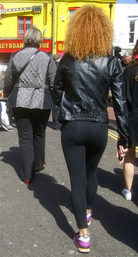 Sexy Girls On The Street Girls In Jeans Spandex And Leggings Tight Dresses Yoga Pants