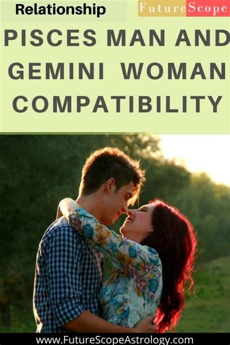 Pisces Man And Gemini Woman Love Compatibility Futurescope