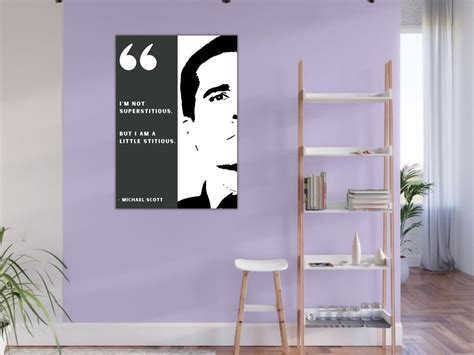 Michael Scott Quotes Wall Art The Office Show The Office Etsy