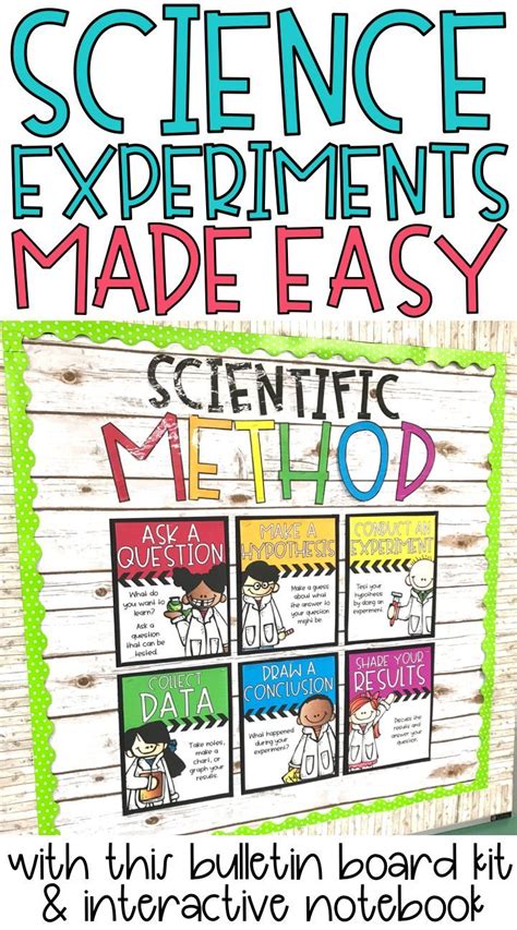 Scientific Method Bulletin Board Printable