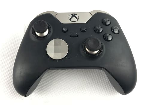 Xbox One Elite Wireless Controller Black Official Genuine Month Warranty Ebay