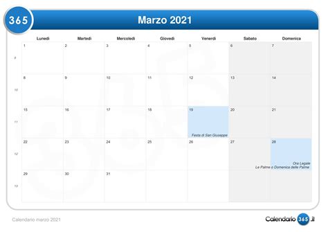 Calendario Mar 2021 Calendario 2021 Marzo Para Imprimir
