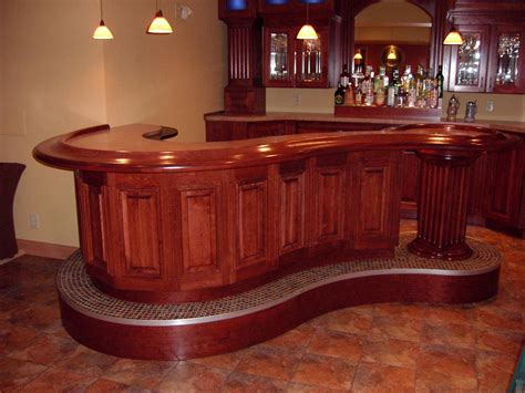 Accessorizing is the fun part of finalizing home bar designs. Milwaukee Woodwork - Custom Home Bars