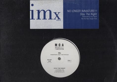 【12inch】imx Stay The Night Compact Disco Asia