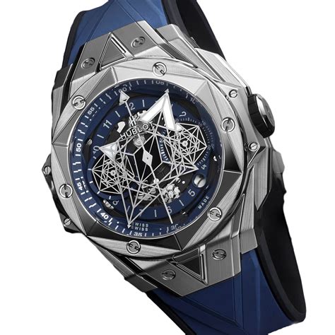 Hublot Big Bang Unico Sang Bleu Ii Titanium Blue 45mm Watches World