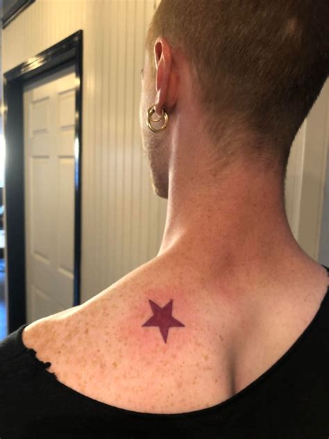 Jojo Tattoo Birthmark Tattoo Star Tattoos Simplistic Tattoos