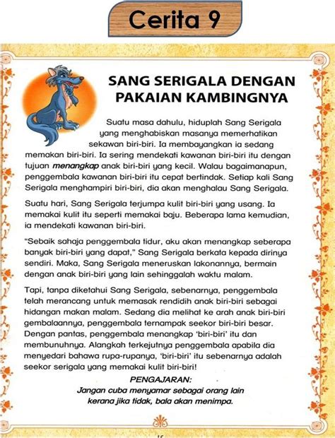 Kemampuan menulis cerita pendek menggunakan ?· 1. Kosa Kata Cerita 1 1. merungut - bercakap tentang sesuatu ...