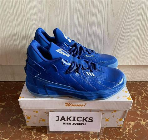 Dame 7 X Ric Flair Royal Blue Men S Fashion Footwear Sneakers On