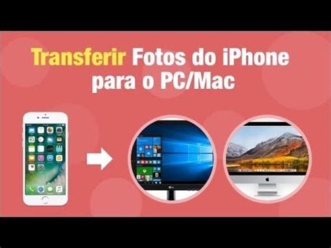 Como Passar Fotos Do Iphone Para Pc Mac Veja Aqui Youtube