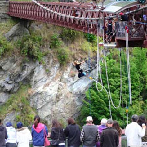 Surviving Bungee Jumping In New Zealand Travelage West