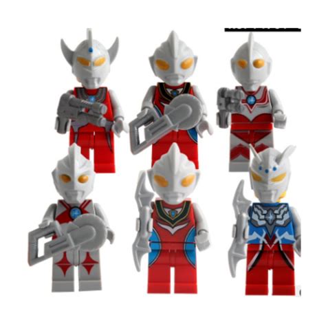 Lego Compatible Ultraman Minifigures Set Toys And Games Bricks