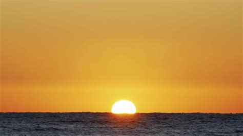 Sunrise Over Ocean Stock Video Motion Array