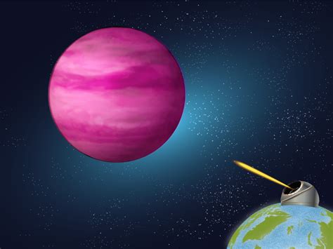 Dribbble Dribbble The Pink Planet 2png By David Damour
