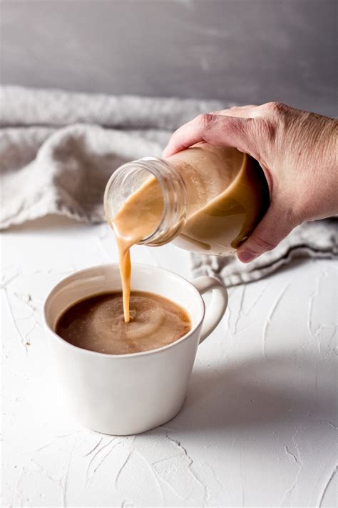 Homemade Dairy Free Salted Caramel Coffee Creamer • Wanderlust And Wellness
