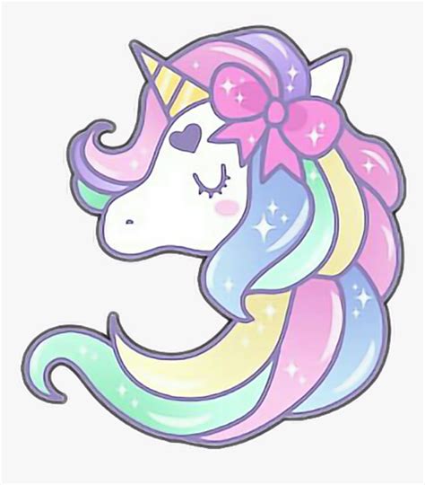 Rainbow Cute Unicorn Transparent Background Clip Art Unicorn Png