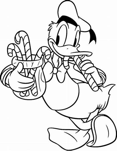 Duck Donald Coloring Disney Sheets
