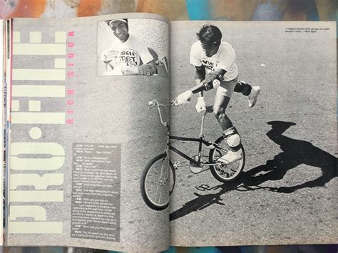 Freestylin Magazine August 1987 Acs Gt Bmx Haro Dyno Hutch Redline