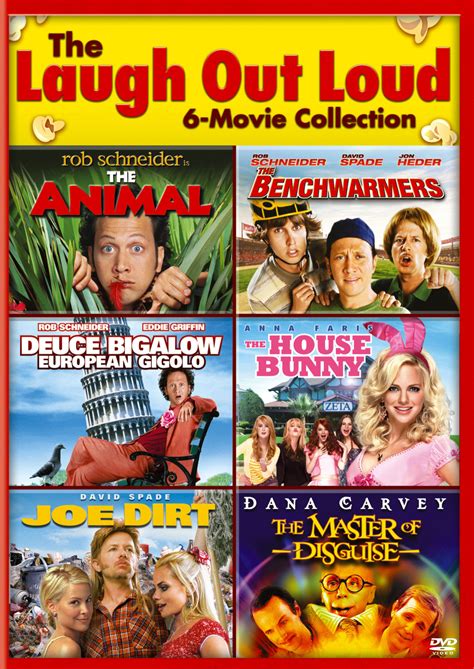 The Laugh Out Loud 6 Movie Collection Dvd Best Buy