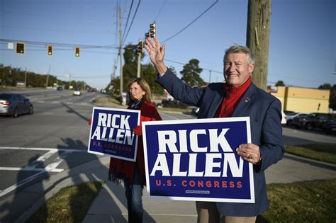 Republican Us Rep Rick Allen Tests Positive For Covid 19