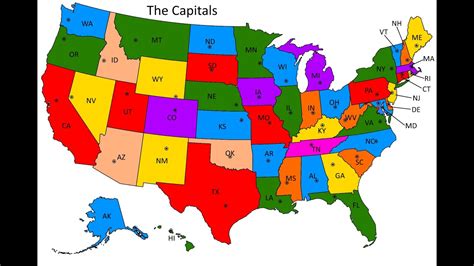 The State Capitals Youtube