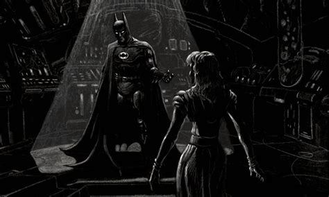 Concept Art For Tim Burtons Batman — Geektyrant
