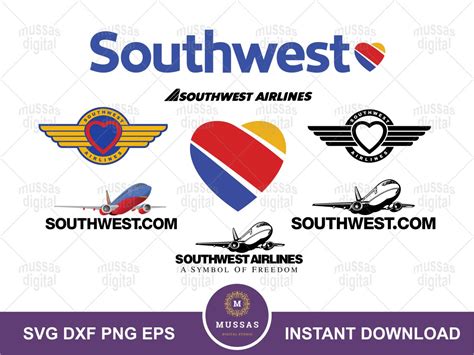Southwest Airlines Svg Logo Vector