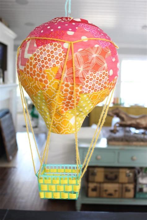 Diy Hot Air Balloons The Pleated Poppy Laterne Basteln Luftballon