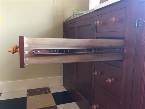 3 Kinds Of Furniture Drawer Slides Pros And Cons Popular Woodworking