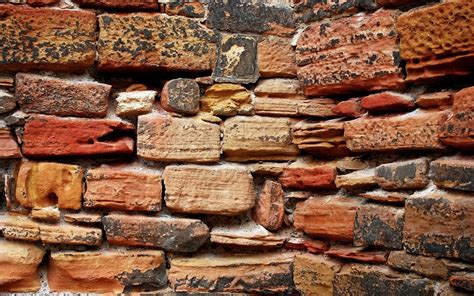 Bricks Red Bricks Texture Wall Wallpaper Coolwallpapersme