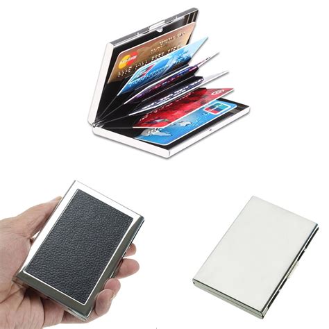 Credit card thieves and identity theft crooks only need to have your name, your credit card number and the card's expiry date to make data protection ico registration number: Other Office - Waterproof Protection Aluminum Pocket Wallet Business Credit Card Portable Case ...